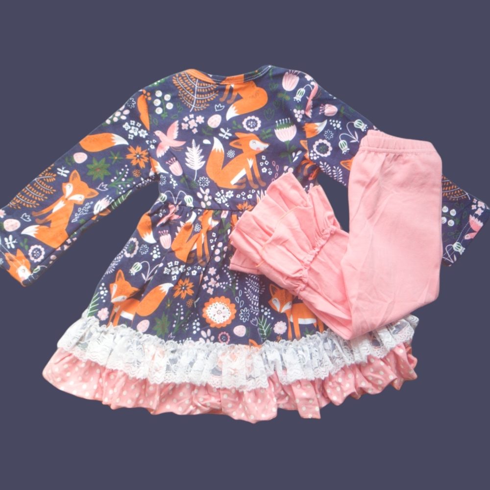 Foxy Ruffle Boutique Outfit